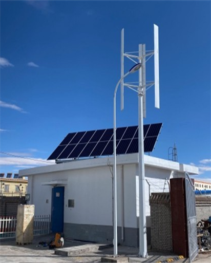 Progetto di generazione di energia eolica e solare da 15kVA nel Qinghai